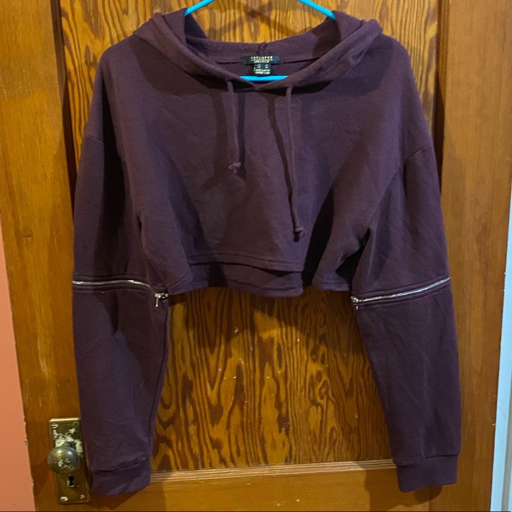 Crop sweater L